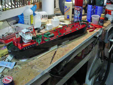 Great Lakes Tanker Model