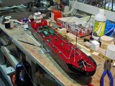 Great Lakes Tanker Model