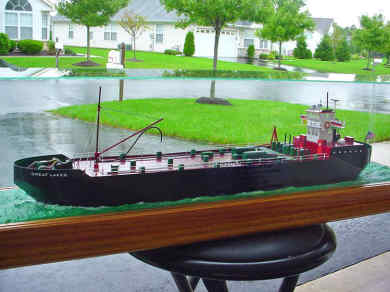 Great Lakes Tanker Model