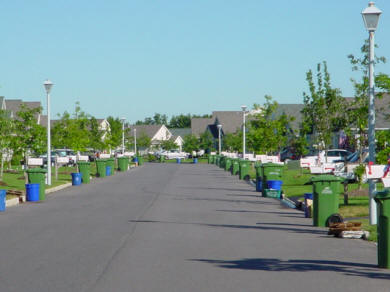 Garbage cans