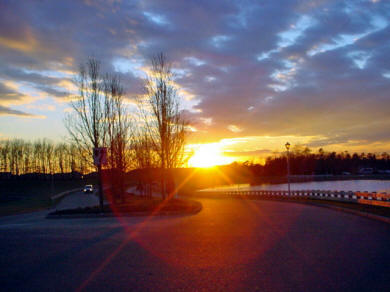 Fairways sunset