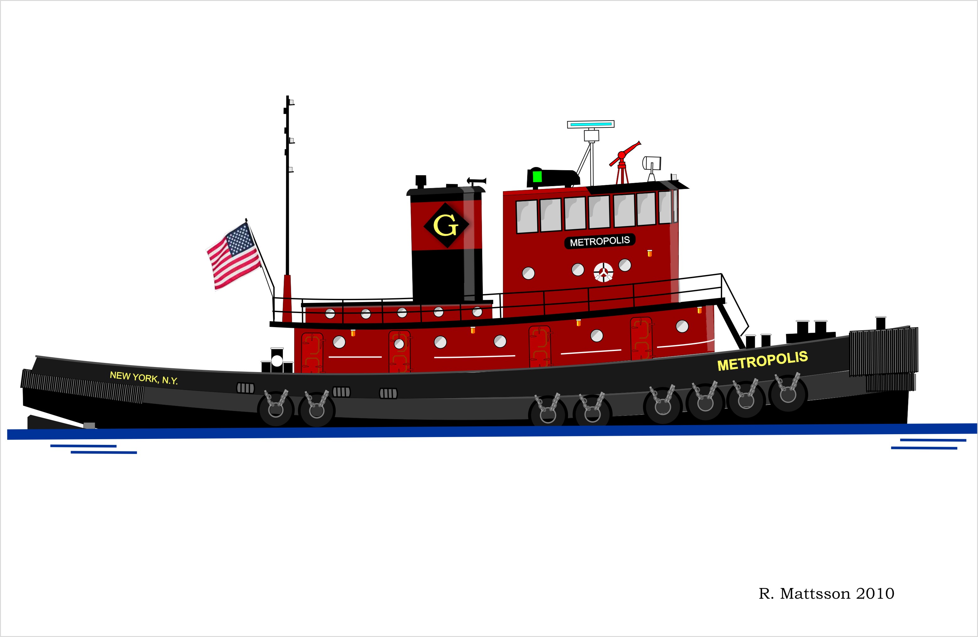 clip art tug boat - photo #28